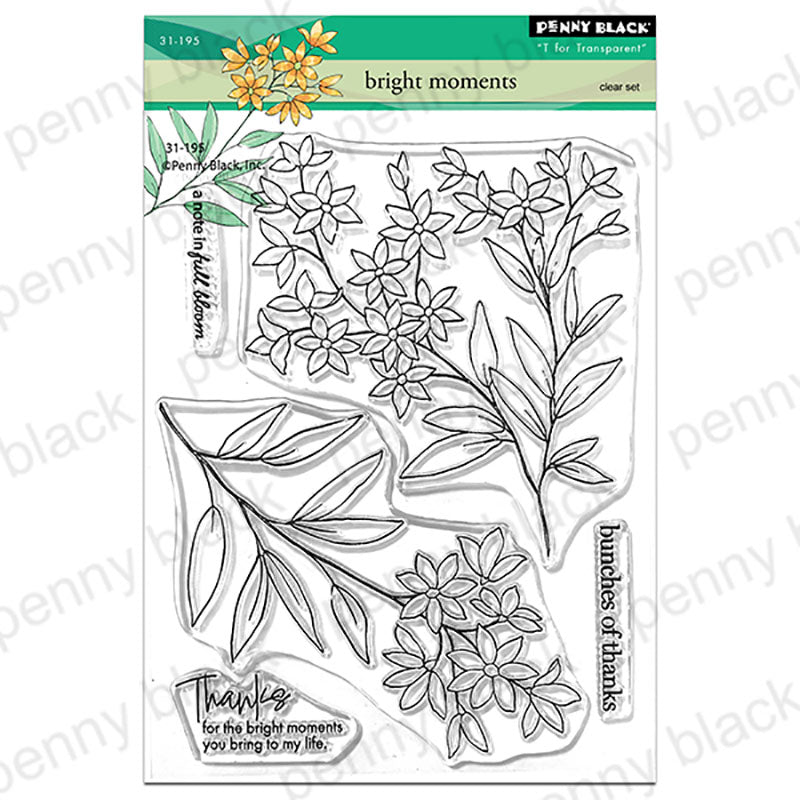 Penny Black Clear Stamps Bright Moments