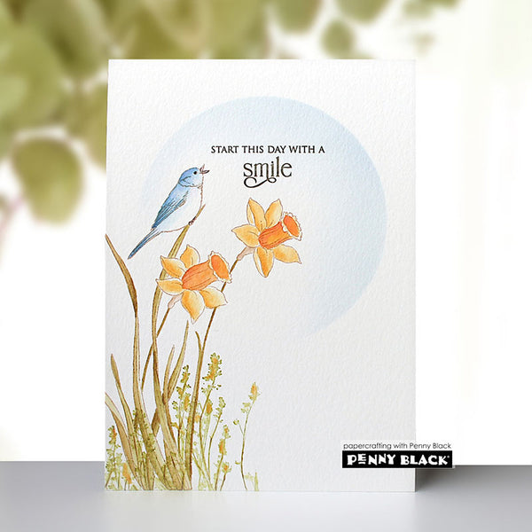 Penny Black Clear Stamps Daffodil Days