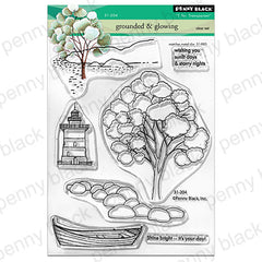 Penny Black Clear Stamps Grounded & Glowing