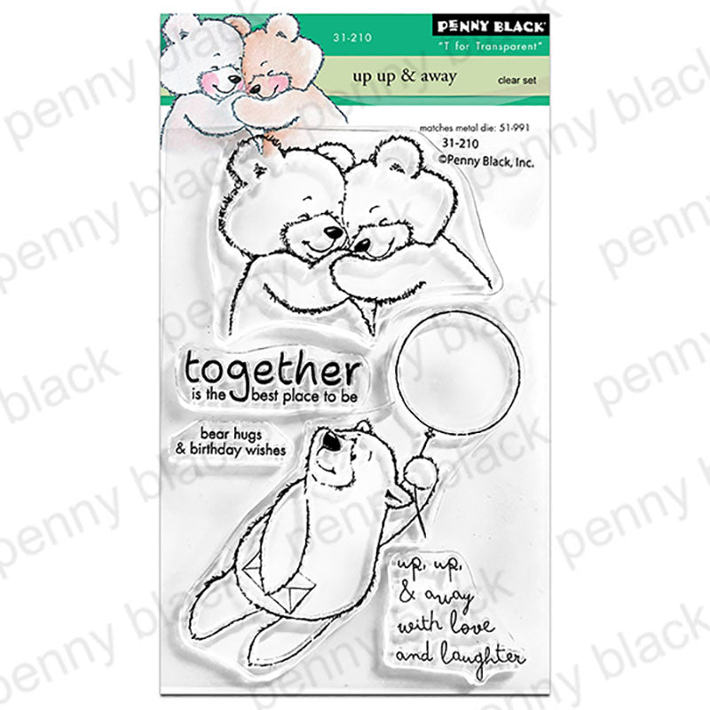 Penny Black Clear Stamps Up Up & Away