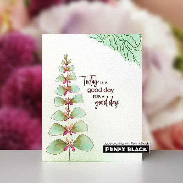 Penny Black Clear Stamps New Petals