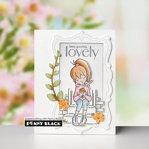 Penny Black Clear Stamps Sending Smiles