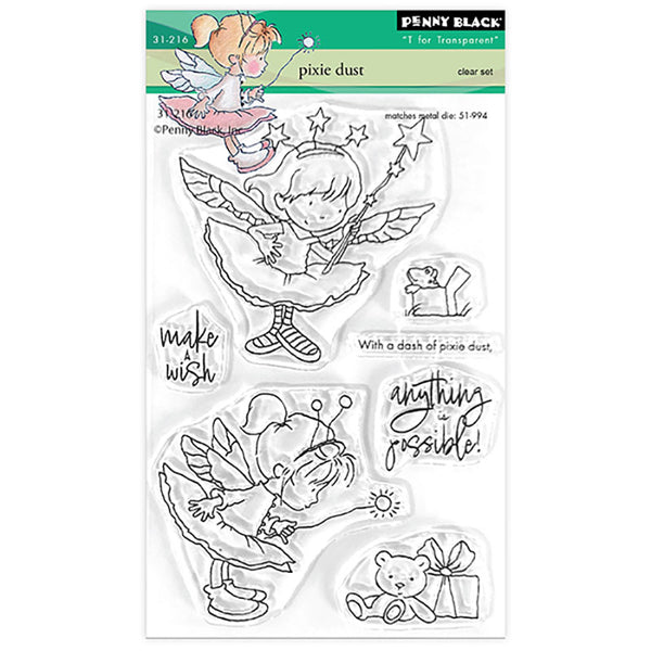 Penny Black Clear Stamps Pixie Dust