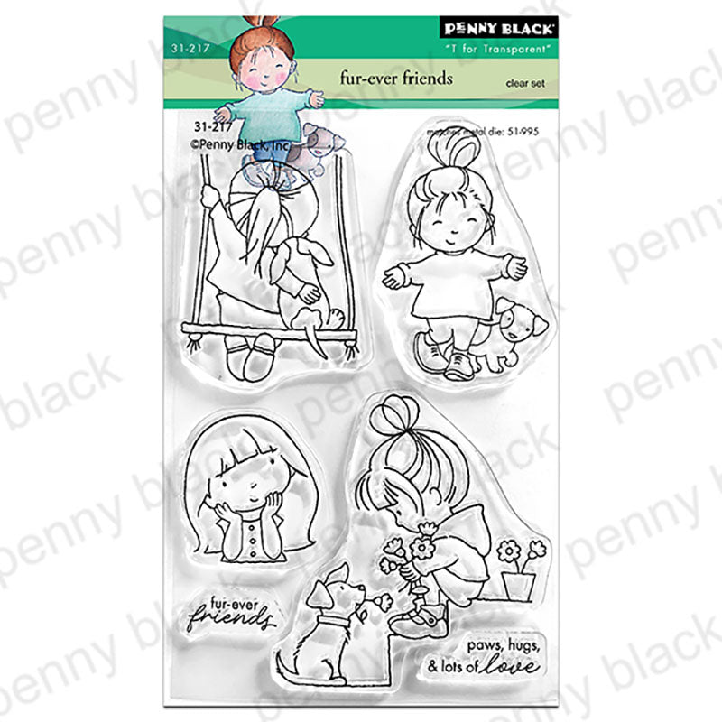 Penny Black Clear Stamps Fur-Ever