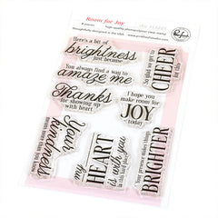 Pinkfresh Studio Clear Stamps Room For Joy