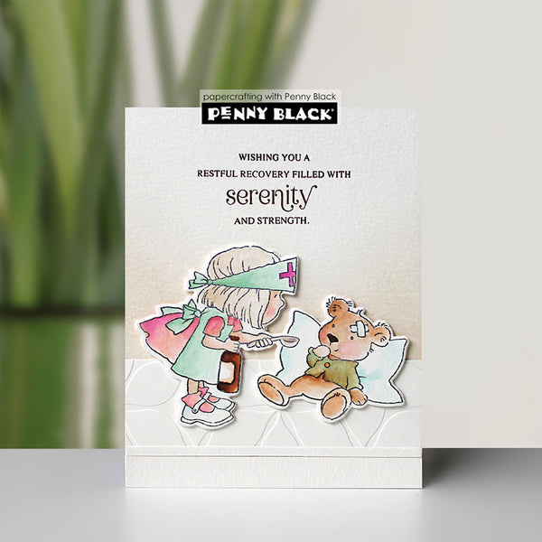Penny Black Clear Stamps Bear Care