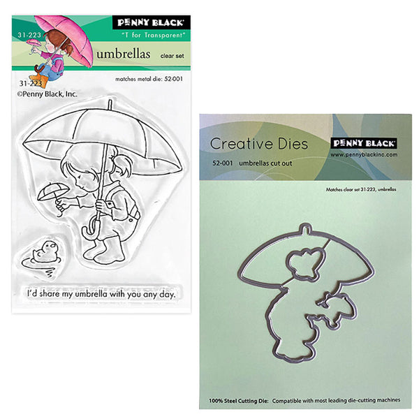 Penny Black 2pc Umbrellas