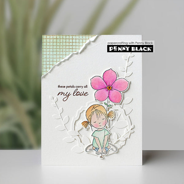 Penny Black Clear Stamps Petals