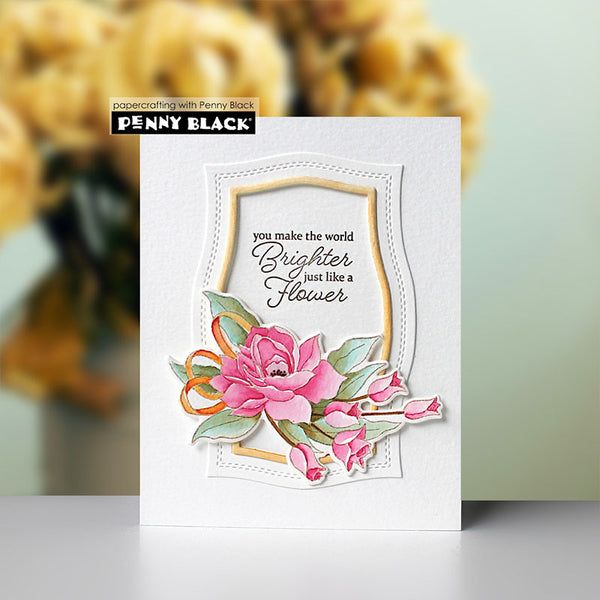Penny Black Clear Stamps Elegant Beauty