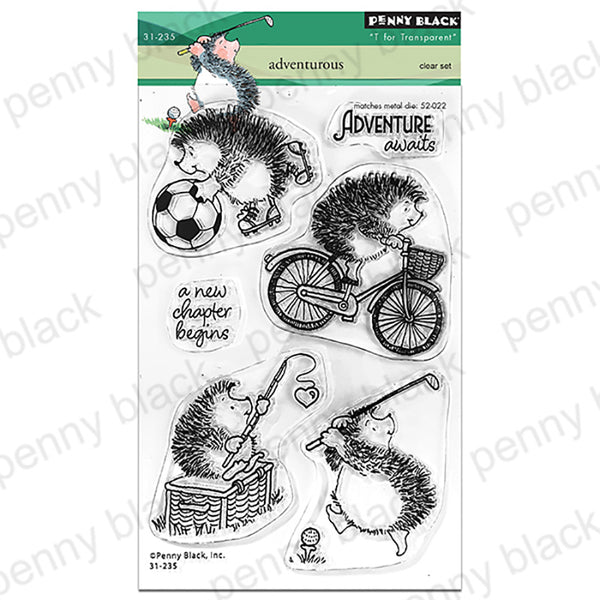 Penny Black Clear Stamps Adventurous