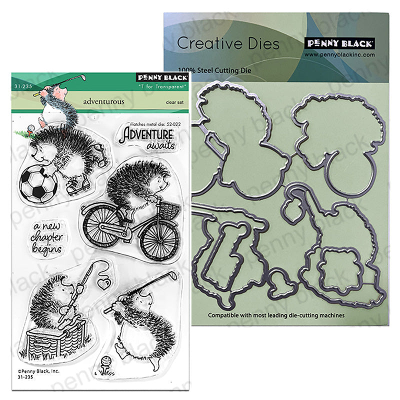 Penny Black 2pc Adventurous