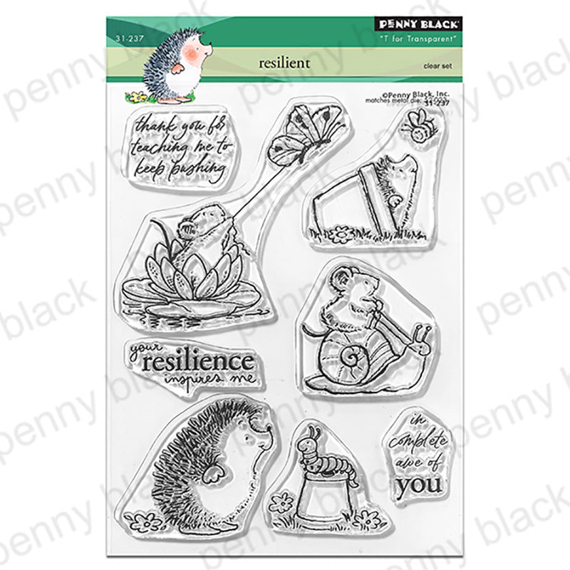 Penny Black Clear Stamps Resilient