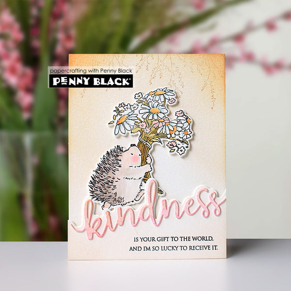 Penny Black 5pc Kind Stamp & Die + Edger