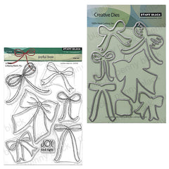 Penny Black 2pc Joyful Bow