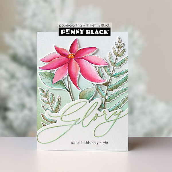 Penny Black Clear Stamps Starry Bloom