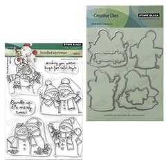 Penny Black 2pc Bundled Snowman