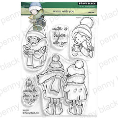 Penny Black Clear Stamps Warm With You