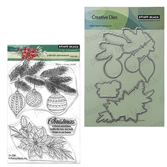 Penny Black 2pc Yuletide Adornment