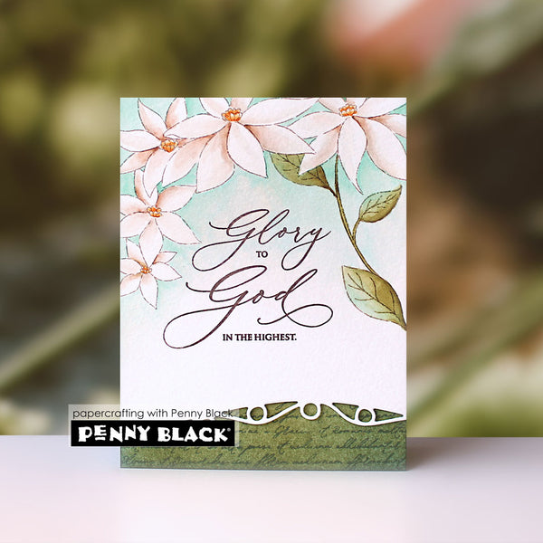 Penny Black 2pc Be Lifted Sentiment