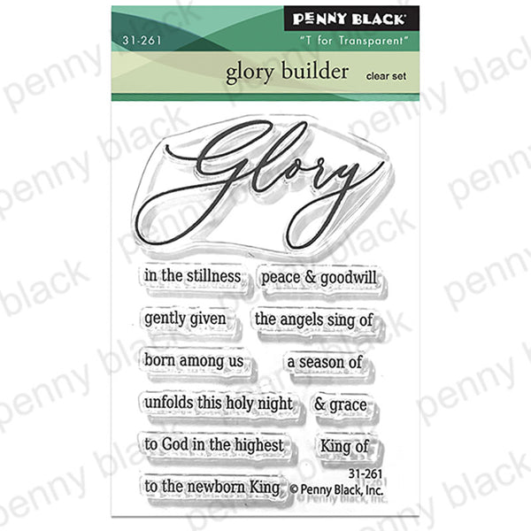 Penny Black Clear Stamps Glory Builder
