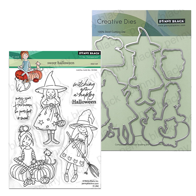 Penny Black 2pc Sweet Halloween