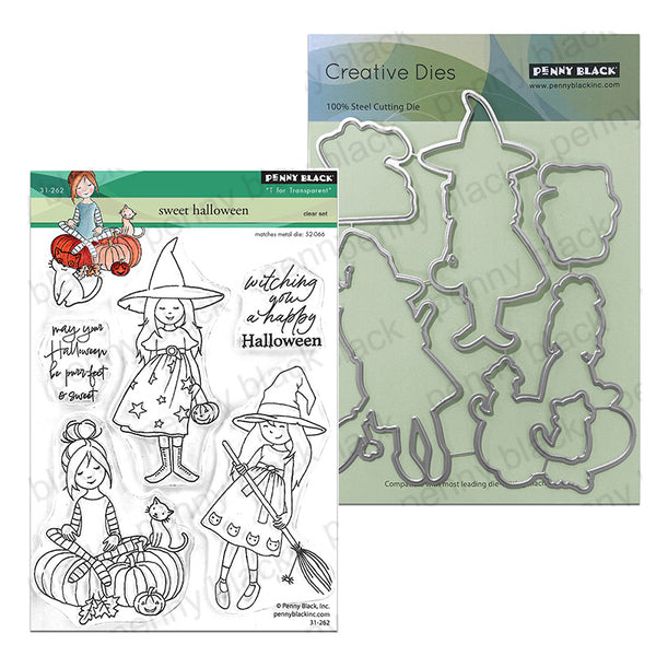 Penny Black 2pc Sweet Halloween