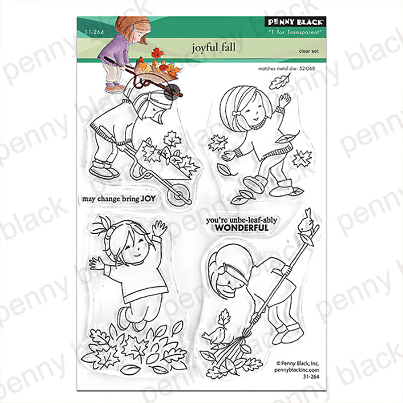 Penny Black Clear Stamps Joyful Fall