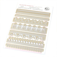 Pinkfresh Studio Dies The Stitched Edit: Heritage Lace