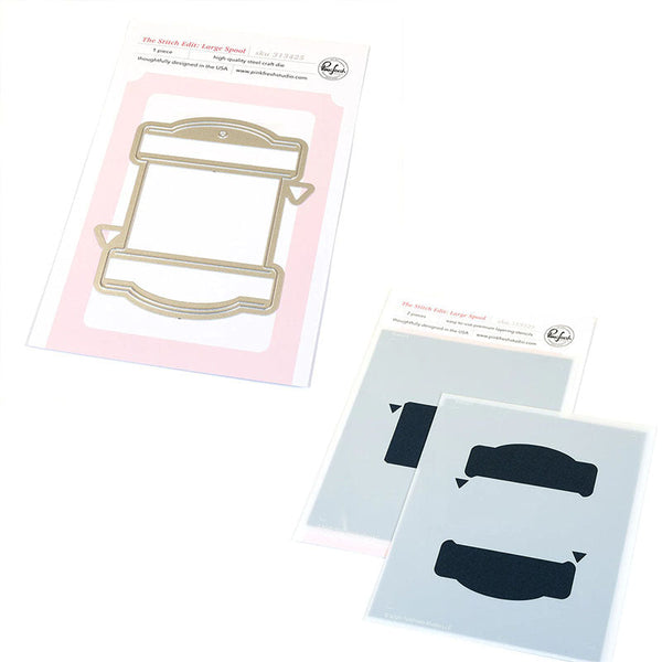 Pinkfresh Studio 2pc The Stitched Edit: Large Spool