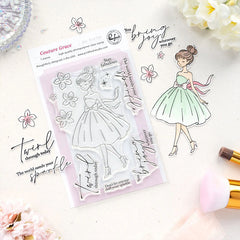 Pinkfresh Studio Clear Stamps Couture Grace
