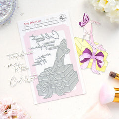 Pinkfresh Studio Press Plate Step Into Style