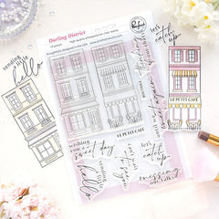 Pinkfresh Studio Clear Stamps Darling District