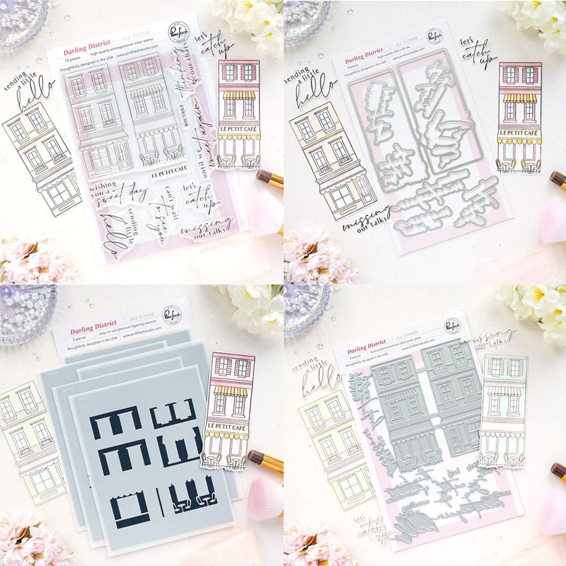 Pinkfresh Studio 4pc Darling District