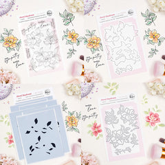 Pinkfresh Studio 4pc Floral Daydream
