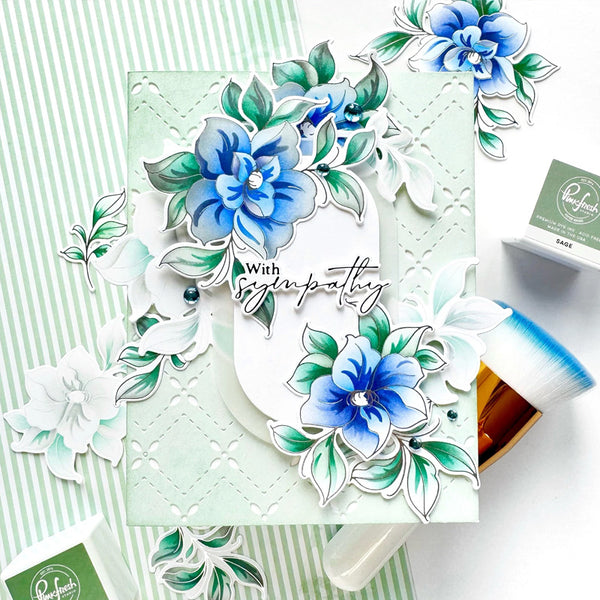 Pinkfresh Studio Press Plates Floral Daydream