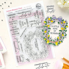 Pinkfresh Studio Clear Stamps Lemon Blossom
