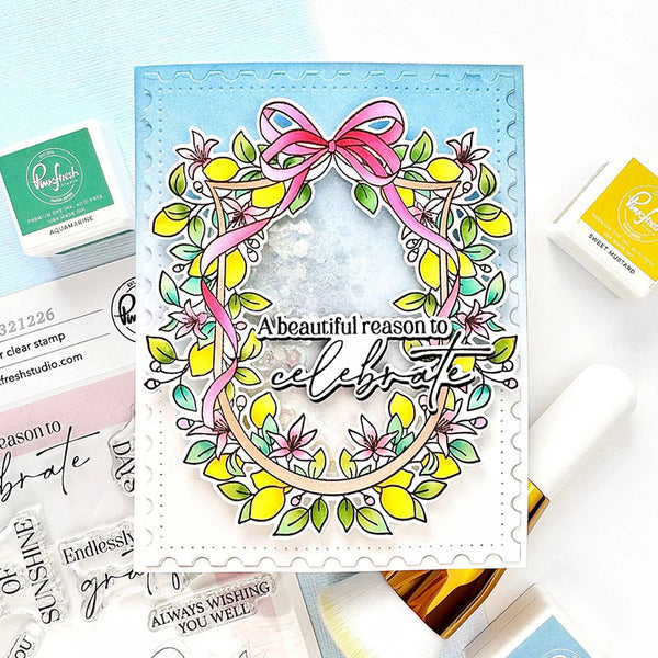 Pinkfresh Studio Clear Stamps Lemon Blossom