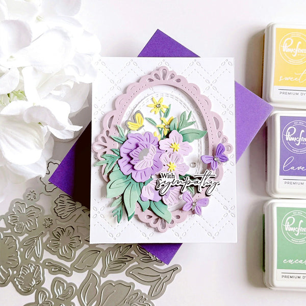 Pinkfresh Studio 2pc Golden Poppies