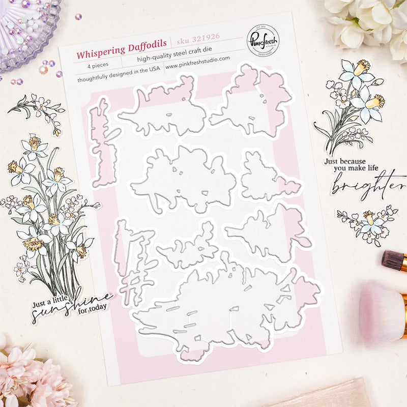 Pinkfresh Studio Dies Whispering Daffodils