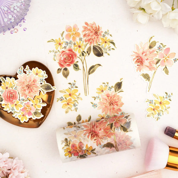 Pinkfresh Studio Washi Tape Blooming Daydream