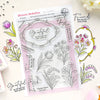 Pinkfresh Studio Clear Stamps Blossom Medallion