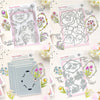 Pinkfresh Studio 4pc Blossom Medallion