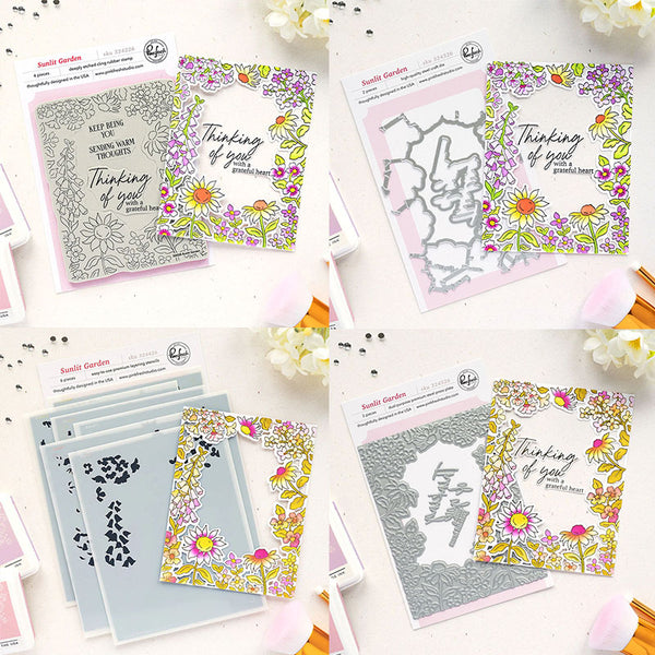 Pinkfresh Studio 4pc Sunlit Garden