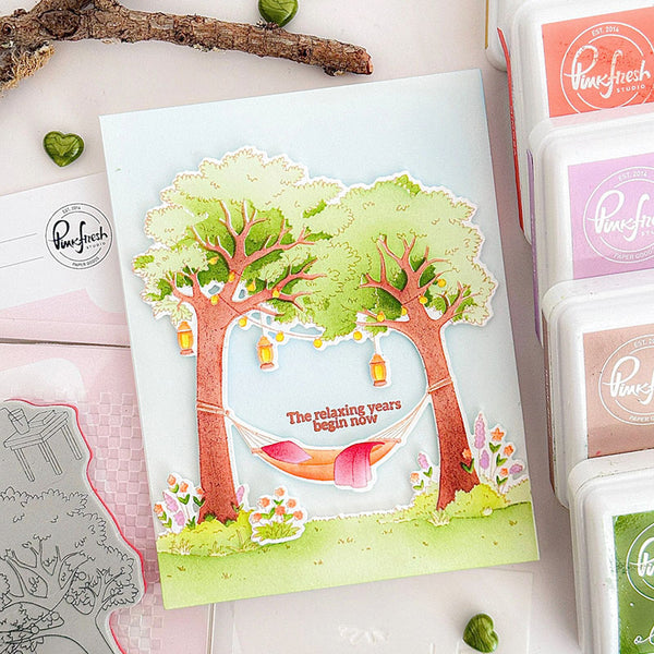 Pinkfresh Studio Cling Stamp Peaceful Pause