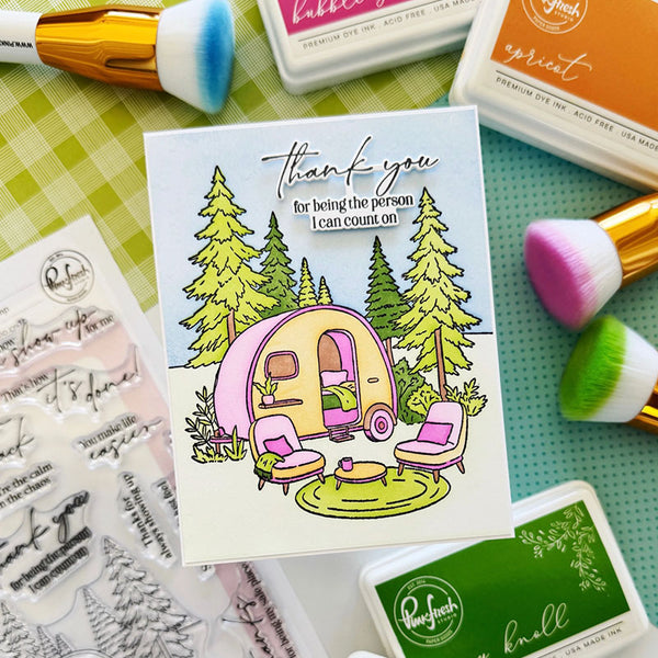 Pinkfresh Studio 3pc Retro Camp Days