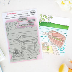 Pinkfresh Studio Cling Stamp Gentle Escape