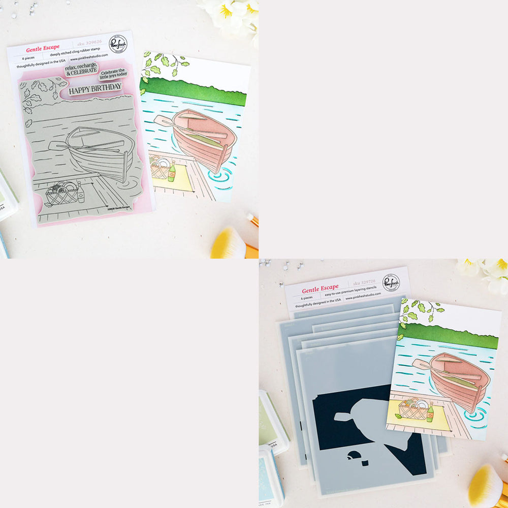 Pinkfresh Studio 2pc Gentle Escape