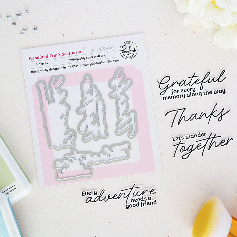 Pinkfresh Studio Dies Woodland Trails