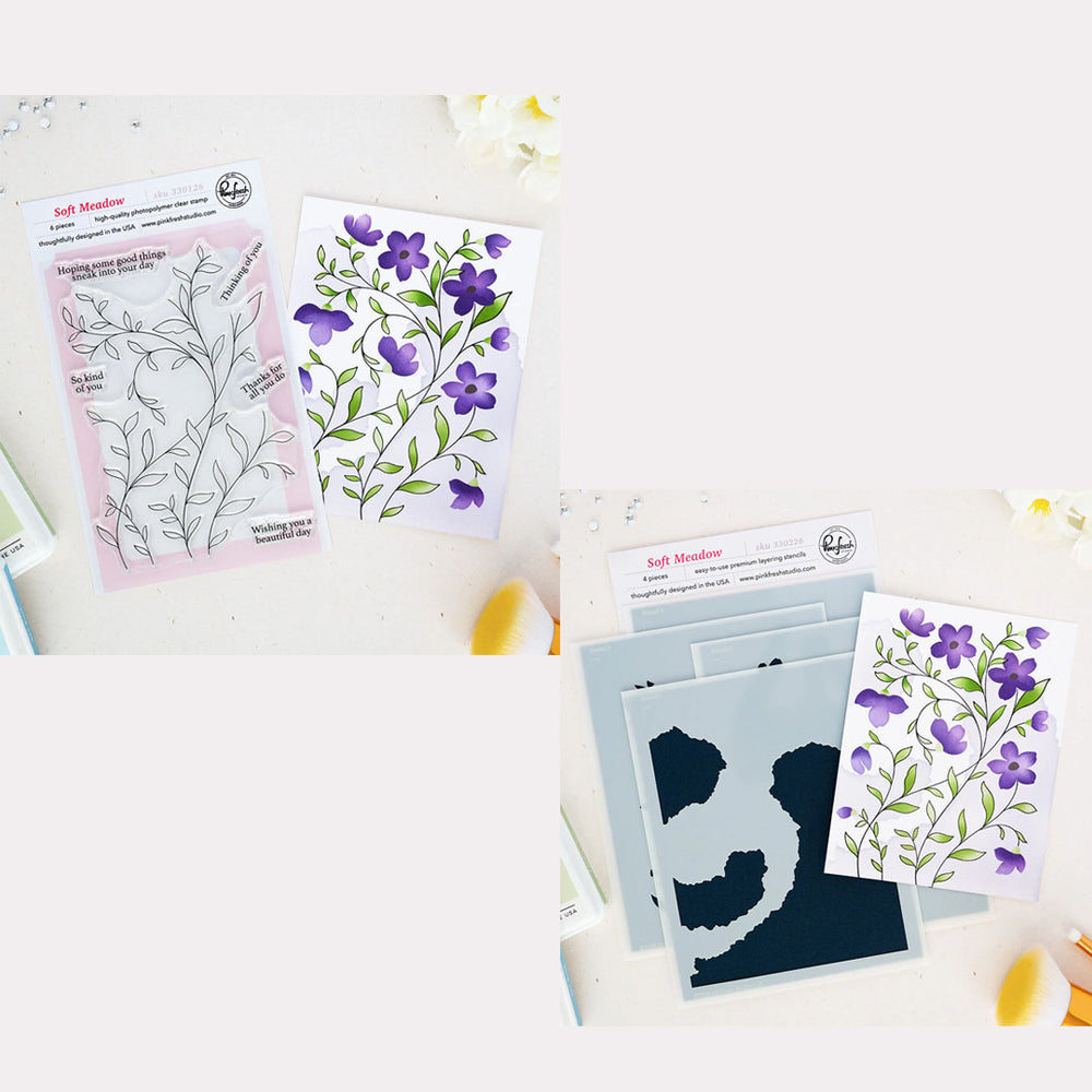 Pinkfresh Studio 2pc Soft Meadow