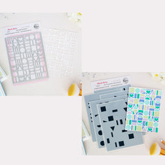 Pinkfresh Studio 2pc Block Party Coverplate